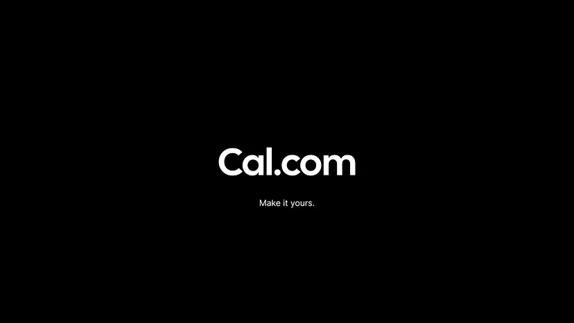Cal.com — The coolest open-source alternative to Calendly